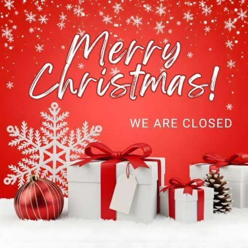 closed christmas infographic
