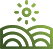sun over field icon