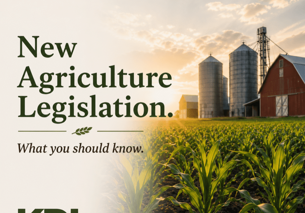 new agriculture legislation infographic