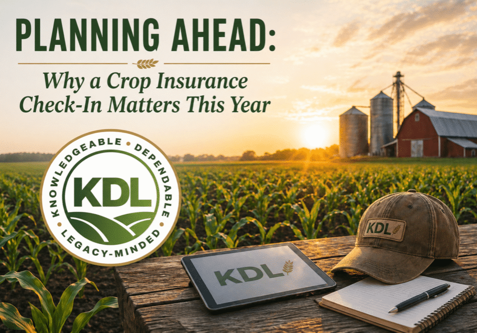 planning ahead: why a crop insurance check-in matters this year infographic
